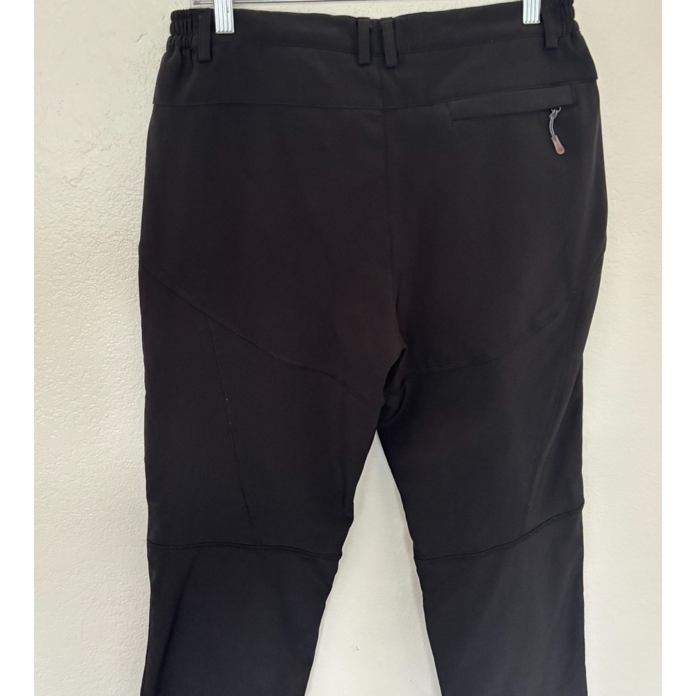 Windstopper Pants XL Black Abrasion Knee Gorpcore Mountain Biking Alpine Trail - Picture 12 of 16